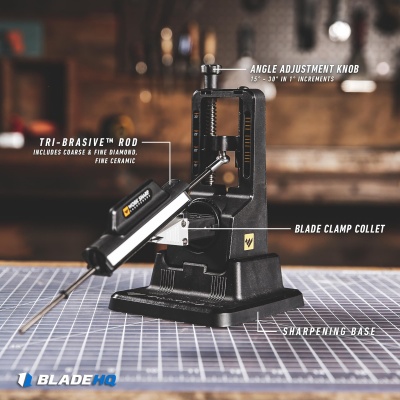 Work Sharp Precision Adjust Angle Set Knife Sharpener WSBCHPAJ