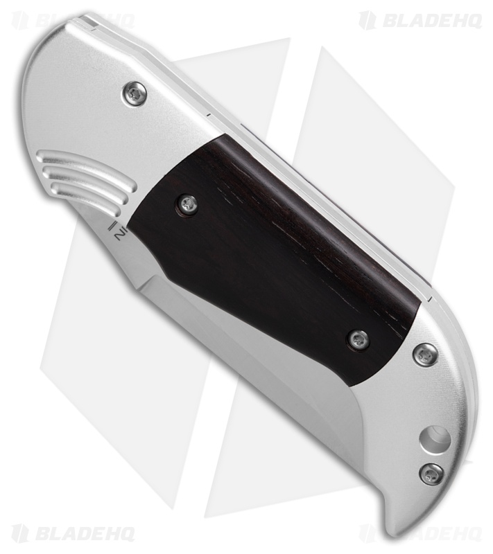 AGA Campolin Alex Bolster Release Automatic Knife Ebony (3.1" Satin) 