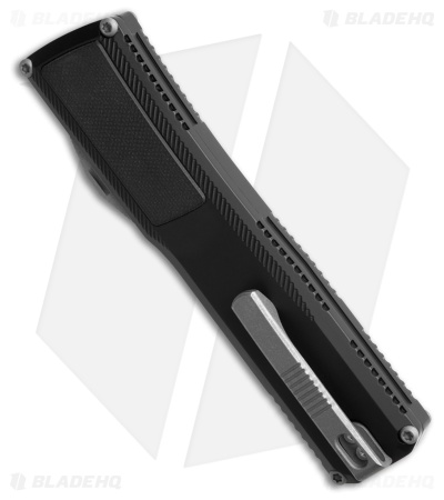 Axial Shift MagnaCut D/A OTF Automatic Knife Black Aluminum + G-10 (3.5" SW)