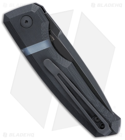 CRKT Michaca Automatic Knife Black G-10 (3.3" Black SW) A1000K