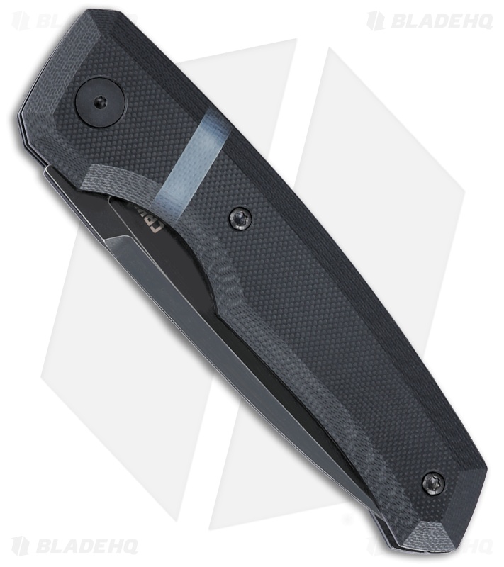CRKT Michaca Automatic Knife Black G-10 (3.3" Black SW) A1000K