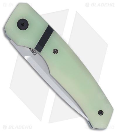 CRKT Michaca Automatic Knife Jade G-10 (3.3" Bead Blast) A1000J