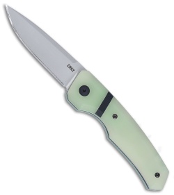 CRKT Michaca Automatic Knife Jade G-10 (3.3" Bead Blast) A1000J