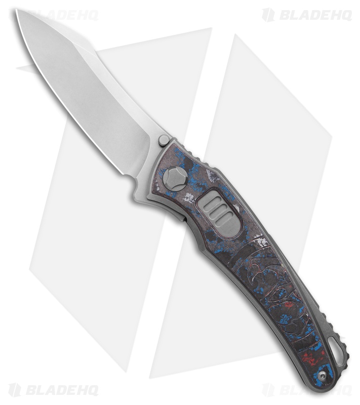 G&G Hawk Talon Automatic  Knife - America - Bright Wash