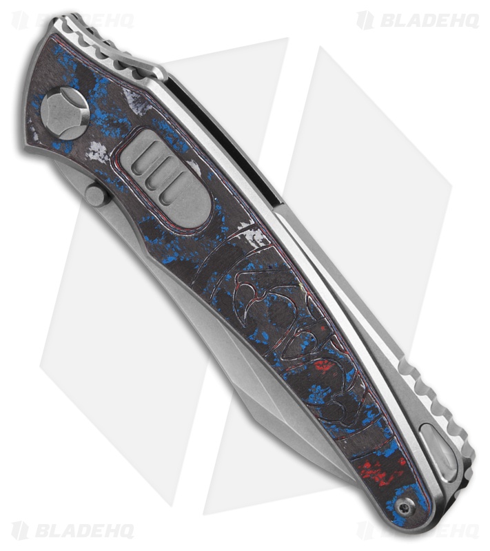 G&G Hawk Talon Automatic  Knife - America - Bright Wash
