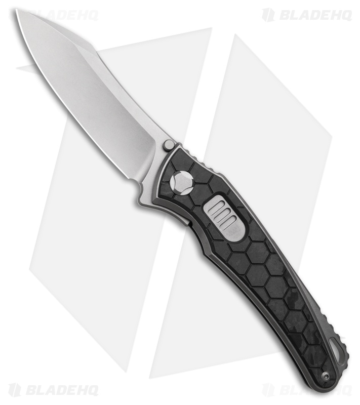 G&G Hawk Talon Automatic  Knife - Honeycomb Spectral Carbon Fiber - Bright Wash