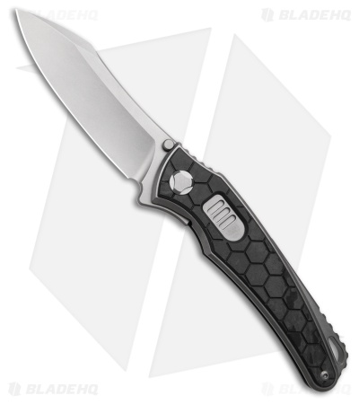 G&G Hawk Talon Automatic  Knife - Honeycomb Spectral Carbon Fiber - Bright Wash