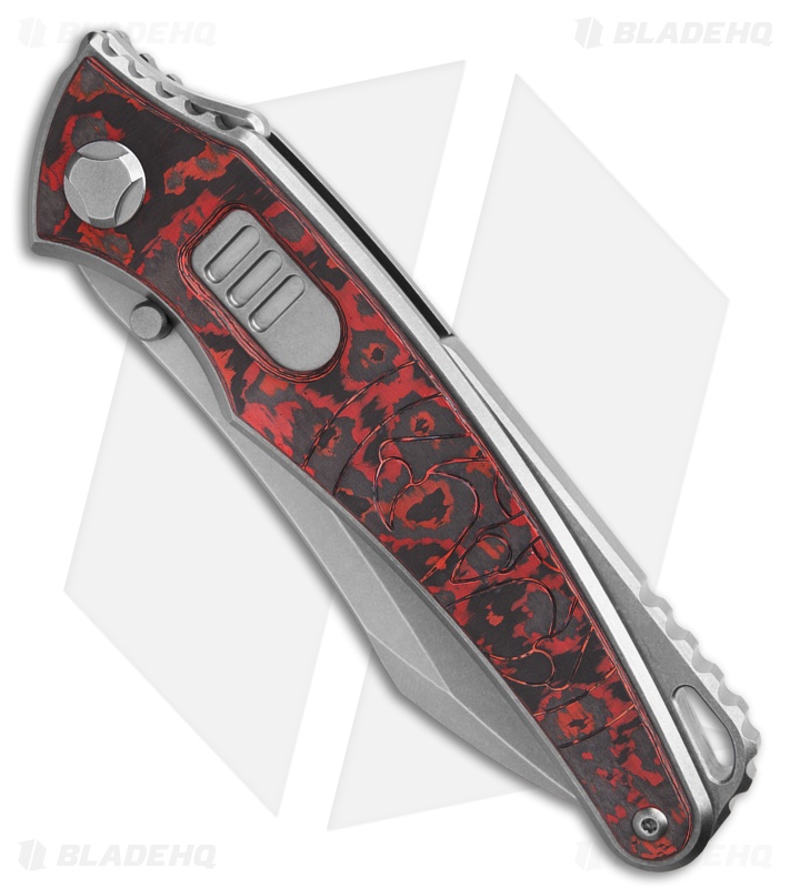 G&G Hawk Talon Automatic  Knife - Lava Flow - Bright Wash