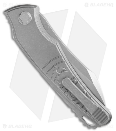 G&G Hawk Talon Automatic  Knife - Titanium - Bright Wash