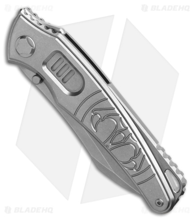 G&G Hawk Talon Automatic  Knife - Titanium - Bright Wash