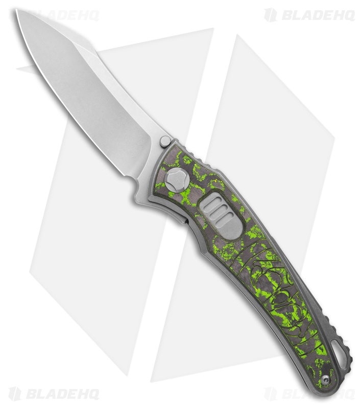 G&G Hawk Talon Automatic  Knife - Toxic Green - Bright Wash
