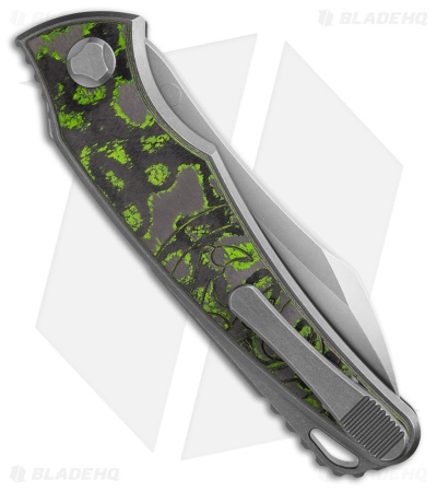 G&G Hawk Talon Automatic  Knife - Toxic Green - Bright Wash