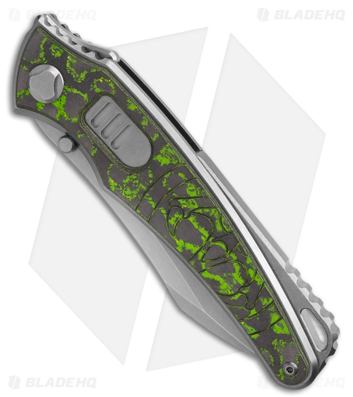 G&G Hawk Talon Automatic  Knife - Toxic Green - Bright Wash