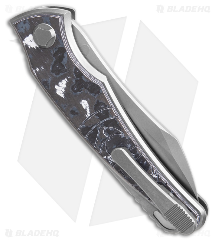 G&G Hawk Talon Automatic  Knife - White Storm - Bright Wash