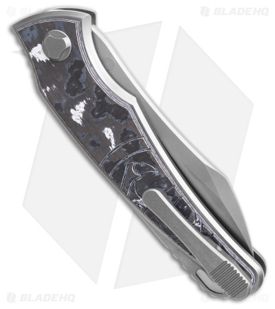 G&G Hawk Talon Automatic  Knife - White Storm - Bright Wash