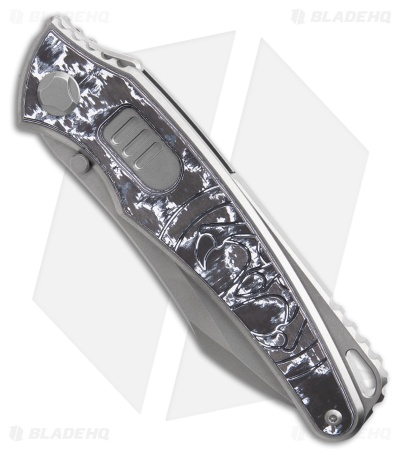 G&G Hawk Talon Automatic  Knife - White Storm - Bright Wash
