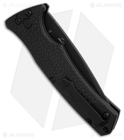HK Auto I Automatic Knife Serrated Tanto (Black) 01HK502