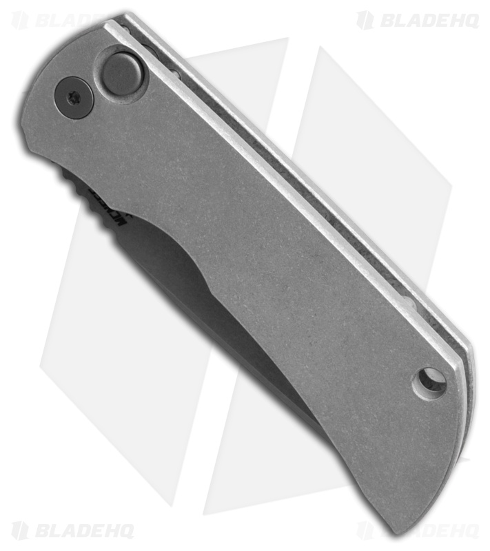 McNees Knives MAC2 AutoMac Knife Aluminum (3.5" Stonewash MagnaCut)