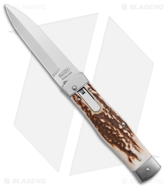 Mikov 241 Predator Knife Brown Horn (3.8