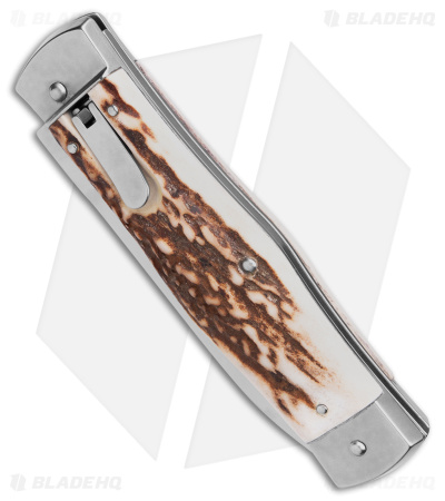 Mikov 241 Predator Double Bolster Leverlock Automatic Knife Hammer (3.75" SP)