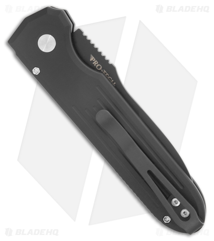 Pro-Tech + PDW Invictus MagnaCut Automatic Knife Black Al (3.5" Black)