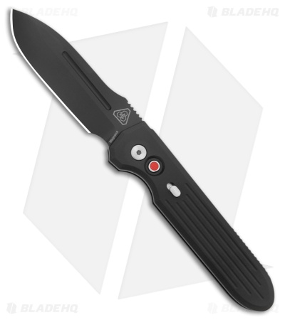 Pro-Tech + PDW Invictus MagnaCut Automatic Knife Black Al (3.5" Black)