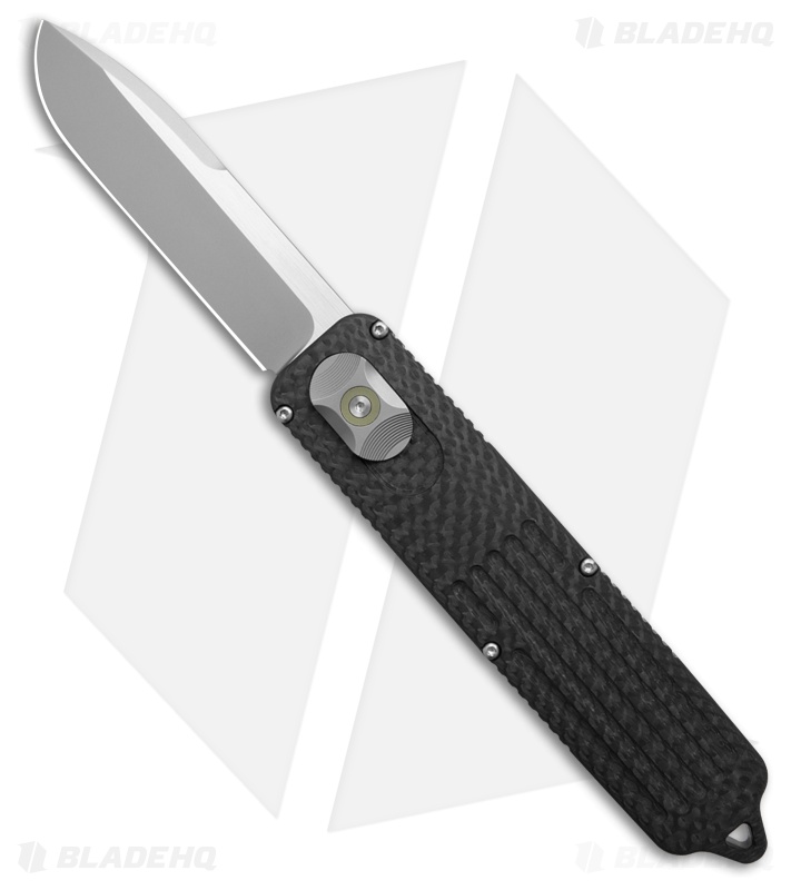 Prometheus Design Werx SPD UFO OTF Knife Black Al/CF (BB)