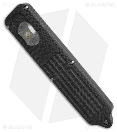 Prometheus Design Werx SPD UFO OTF Knife Black Al/CF (BB)