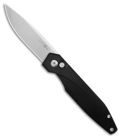 AKC X-treme Dandy Automatic Knife Black Aluminum (3.1&quot; Stonewash) | 186201