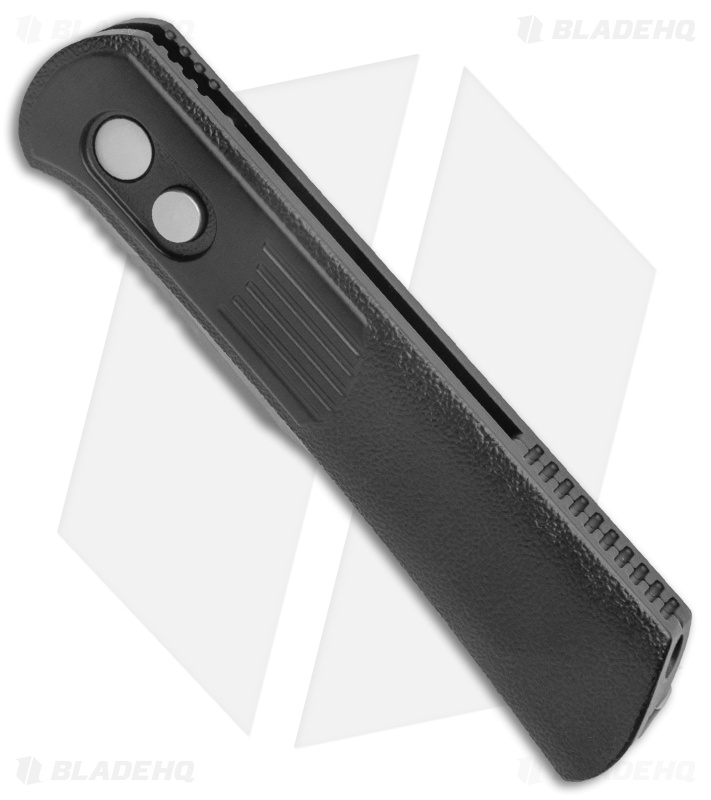 Boker Lundquist Alluvial Automatic Knife Black (3" Bead Blast)