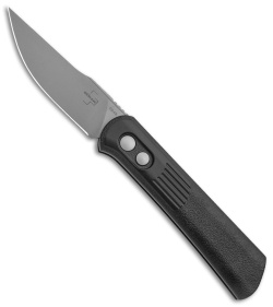 Boker Lundquist Alluvial Automatic Knife Black (3" Bead Blast)