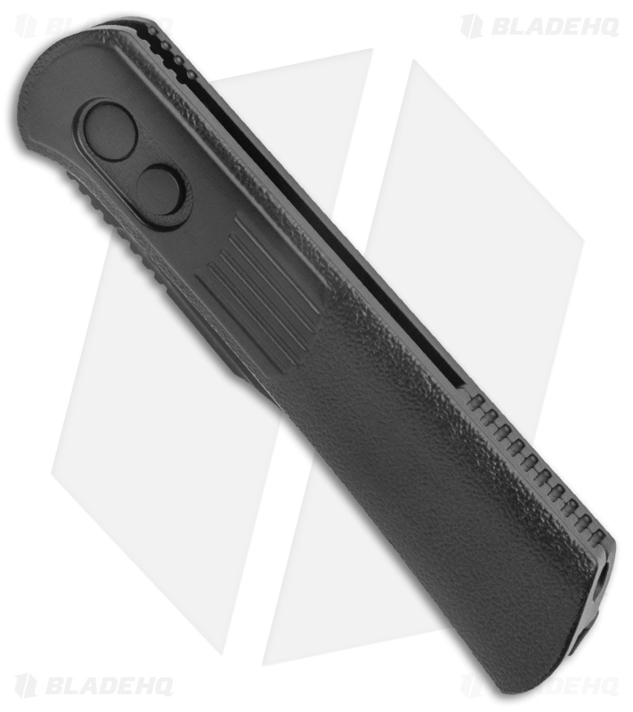 Boker Lundquist Alluvial Automatic Knife Black (3" Black)