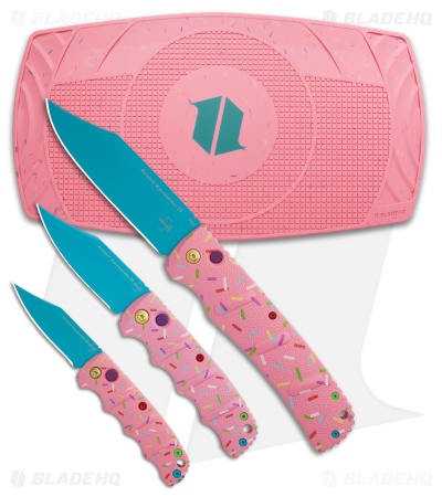 Boker Kalashnikov Dessert Warrior Bowie Knives + Shop Mat