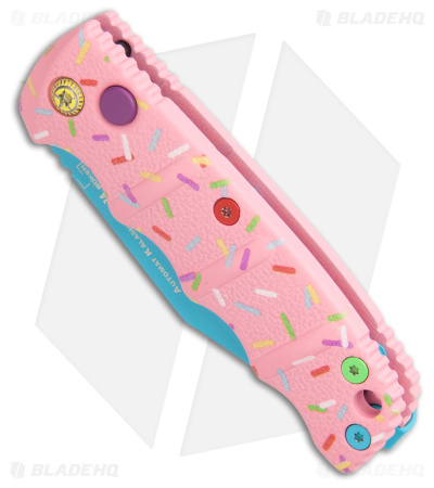 Boker Mini Dessert Warrior Kalashnikov Bowie Automatic Knife (2.5") Donut