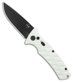 Boker Strike Automatic Knife Imperial White (3.25" D2 Black)