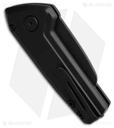 Buck Knives 839 Mini Deploy Wharncliffe Automatic Knife Black Al (1.75" Black)