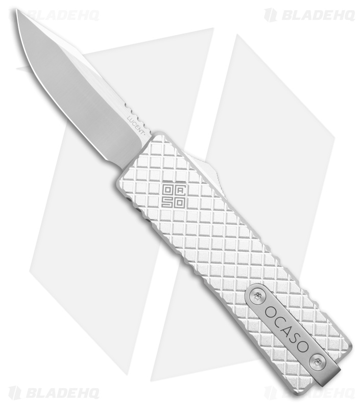 Ocaso Lucent Mini CA Legal OTF Automatic Knife Aluminum (1.9" Satin) 18LMS