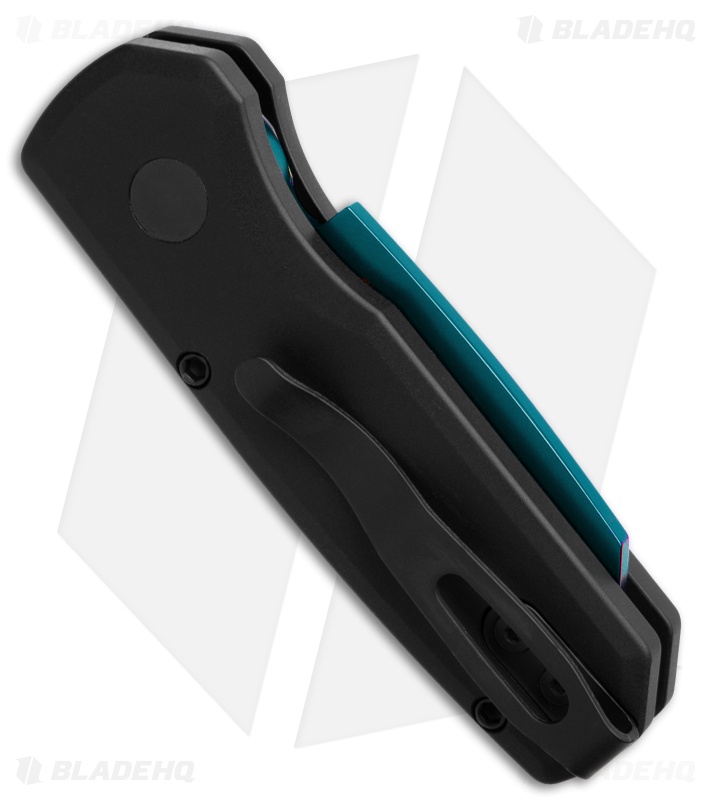 Pro-Tech Runt 5 Automatic Knife Black Aluminum (2" Sapphire 20CV) R5203-SB
