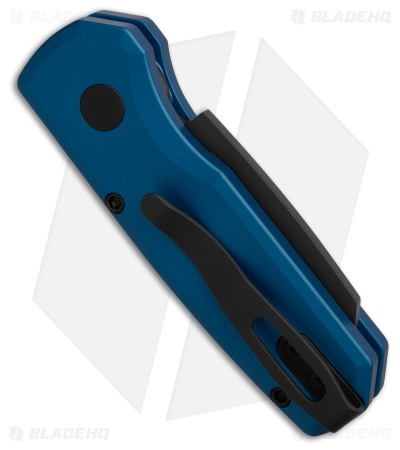 Pro-Tech Runt 5 Reverse Tanto Automatic Knife Blue Aluminum (1.9" DLC)