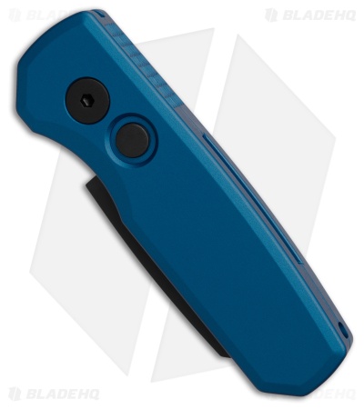 Pro-Tech Runt 5 Reverse Tanto Automatic Knife Blue Aluminum (1.9" DLC)