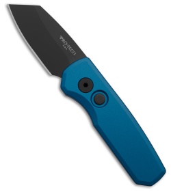 Pro-Tech Runt 5 Reverse Tanto Automatic Knife Blue Aluminum (1.9" DLC)