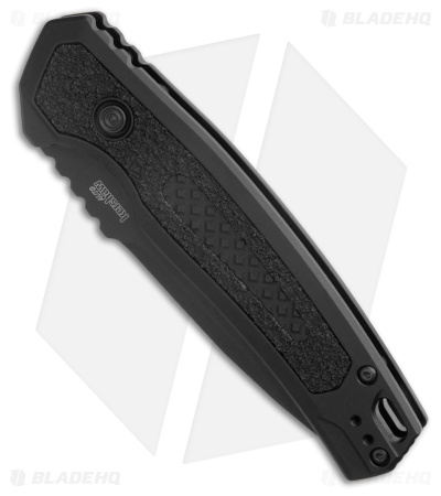 Kershaw Launch 16 Tactical Automatic Knife Black (3.8" Black Serr M4) 7105