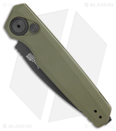 Kershaw Launch 18 Automatic Knife Olive Green Aluminum (2.8" Black)