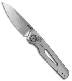 Kershaw Launch 11 Automatic Knife Raw Aluminum (2.75" Stonewash)