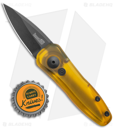 Kershaw BHQ Exclusive Launch 4 Automatic Knife Ultem (1.9" Black MagnaCut)