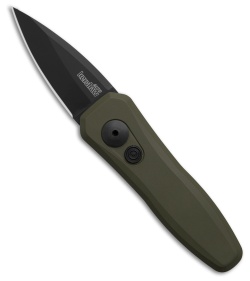 Kershaw Launch 4 MagnaCut CA Legal Automatic Knife Olive Drab (1.9" Black)