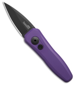 Kershaw Launch 4 MagnaCut CA Legal Automatic Knife Purple (1.9" Black)