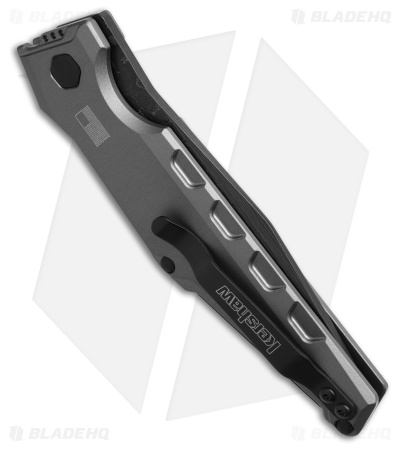Kershaw Galyean Launch 7 Automatic Knife Gray (3.75" Damascus)