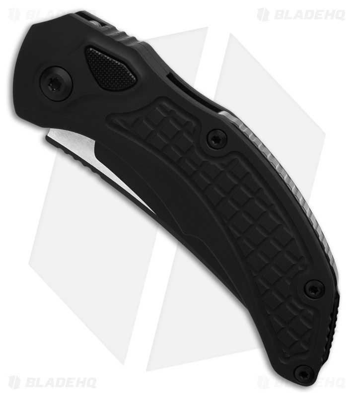 Microtech Brachial S/E Automatic Knife Black Aluminum (3.25" Black) 268A-1T