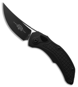 Microtech Brachial S/E Automatic Knife Black Aluminum (3.25" Black) 268A-1T